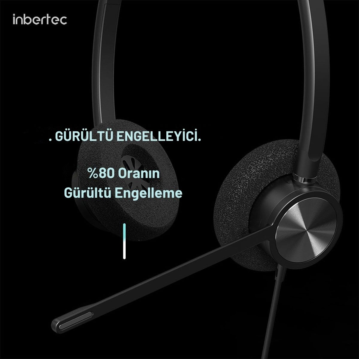 Cetus Serisi Büyük Değer Binaural Teams Kulaklık (6)
